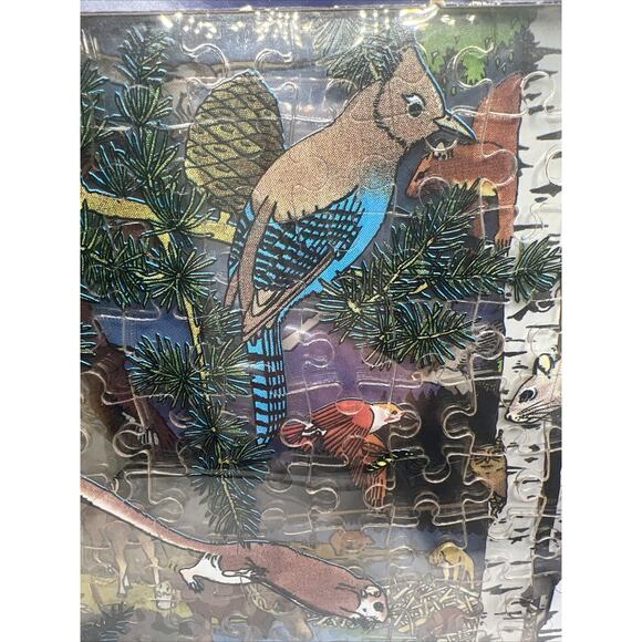 American Grandeur Birds Wildlife 3D Stacked Jigsaw Puzzles 540 Pieces - Picture 4 of 6